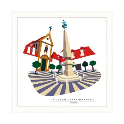 VILA REAL DE SANTO ANTÓNIO Recortes – Praça