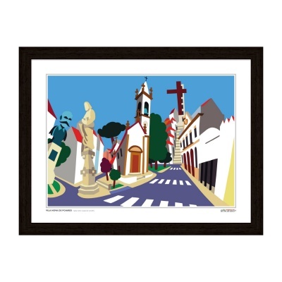 VILA NOVA DE POIARES – Igreja matriz e paços do concelho