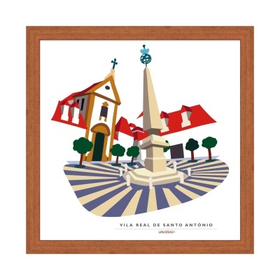 VILA REAL DE SANTO ANTÓNIO Recortes – Praça