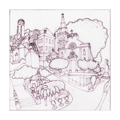 FIGUEIRÓ DOS VINHOS – Igreja matriz e paços do concelho