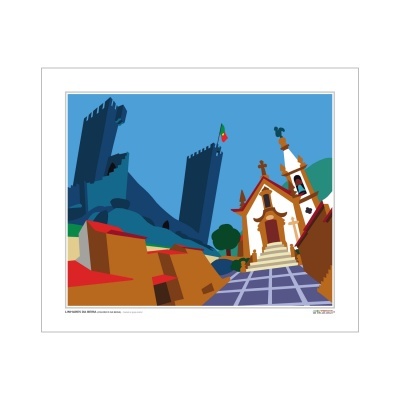 LINHARES DA BEIRA (Celorico da Beira) –  Castelo e igreja matriz