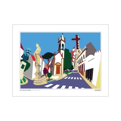 VILA NOVA DE POIARES – Igreja matriz e paços do concelho