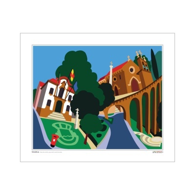 VOUZELA – Paços do concelho, igreja matriz e ponte ferroviária VOUZELA – Paços do concelho, igreja matriz e ponte ferroviária