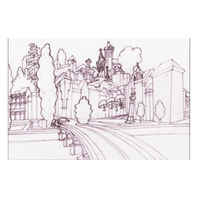 ÁGUEDA – Entrada pela ponte antiga