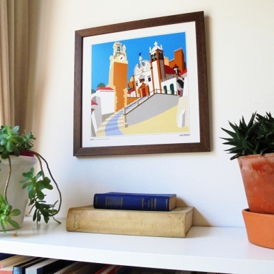 SERPA – Torre do relógio e Igreja de Santa Maria