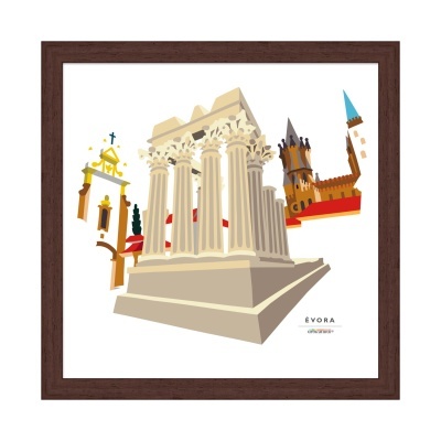 ÉVORA Recortes – Templo romano