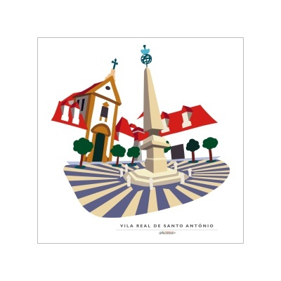 VILA REAL DE SANTO ANTÓNIO Recortes – Praça
