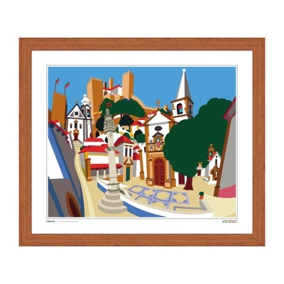 ÓBIDOS – Pelourinho e Igreja de Santa Maria ÓBIDOS – Pelourinho e Igreja de Santa Maria