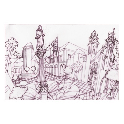 SETÚBAL – Praça de Bocage