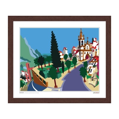 COVILHÃ – Jardim público e Igreja de Nossa Senhora da Conceição