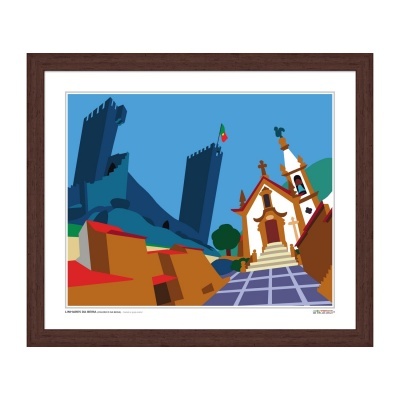 LINHARES DA BEIRA (Celorico da Beira) –  Castelo e igreja matriz