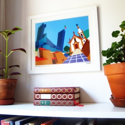 LINHARES DA BEIRA (Celorico da Beira) –  Castelo e igreja matriz