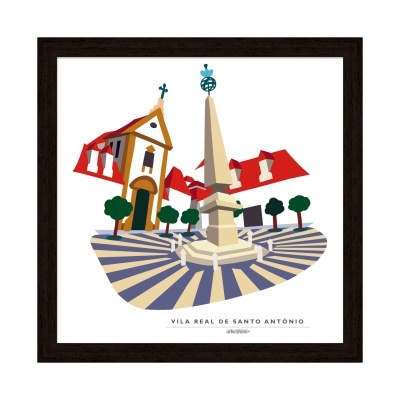 VILA REAL DE SANTO ANTÓNIO Recortes – Praça