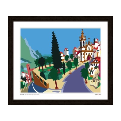 COVILHÃ – Jardim público e Igreja de Nossa Senhora da Conceição