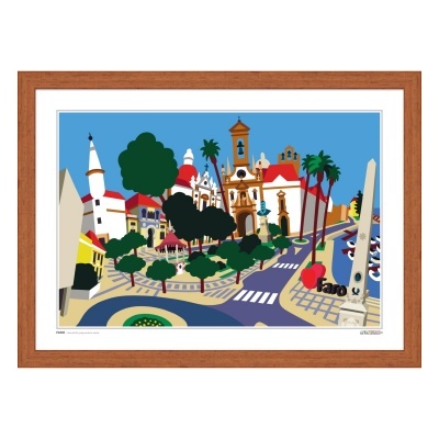 FARO – Arco da Vila, praça central e marina