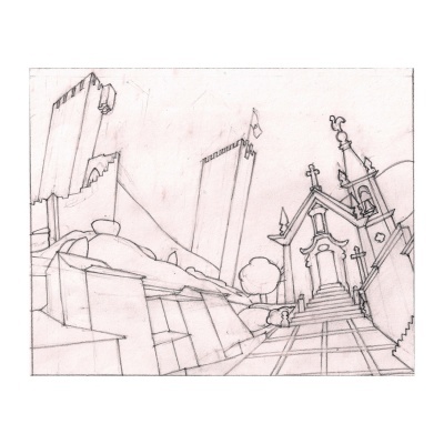 LINHARES DA BEIRA (Celorico da Beira) –  Castelo e igreja matriz