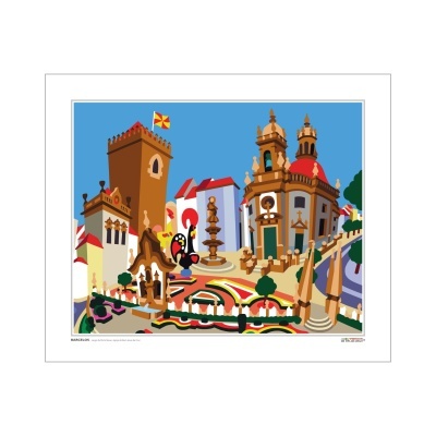 BARCELOS – Largo da Porta Nova e Igreja do Bom Jesus da Cruz