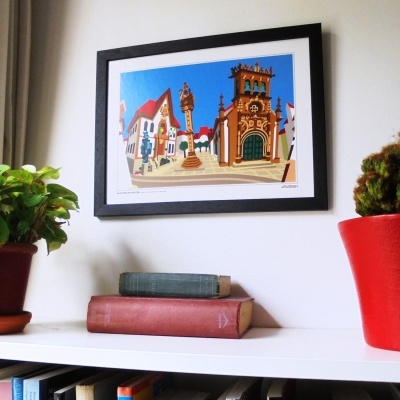 VILA NOVA DE FOZ CÔA – Paços do concelho, pelourinho e igreja matriz