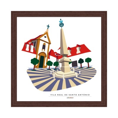 VILA REAL DE SANTO ANTÓNIO Recortes – Praça