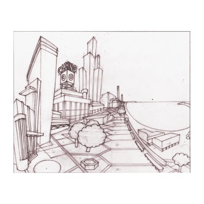 ESPINHO – Casino e envolvente