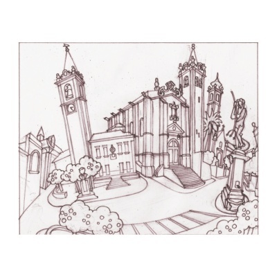 ARRONCHES – Paços do concelho, igreja matriz e Misericórdia