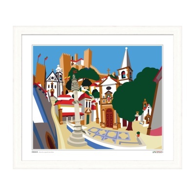 ÓBIDOS – Pelourinho e Igreja de Santa Maria ÓBIDOS – Pelourinho e Igreja de Santa Maria