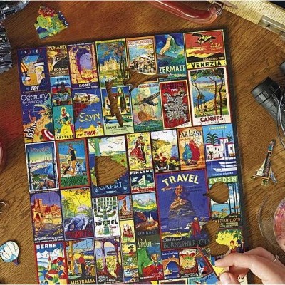 Puzzle em Madeira - Poster de Viagens