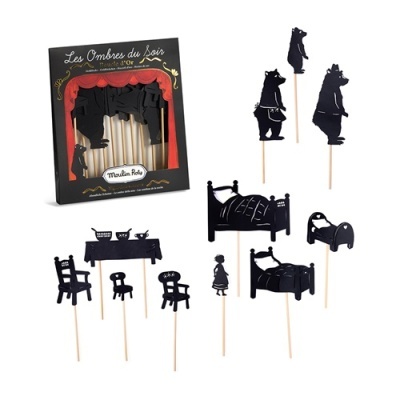 Teatro de Sombras - 3 Ursinhos