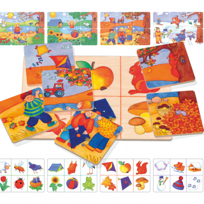 Loto-Puzzle As Estações do Ano