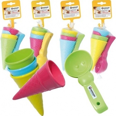 Conjunto para fazer gelados para a Praia