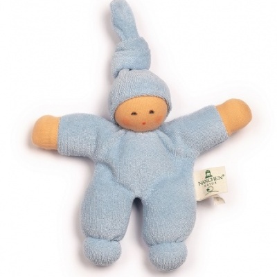 Boneco Orgânico Pimpel Azul Turquesa