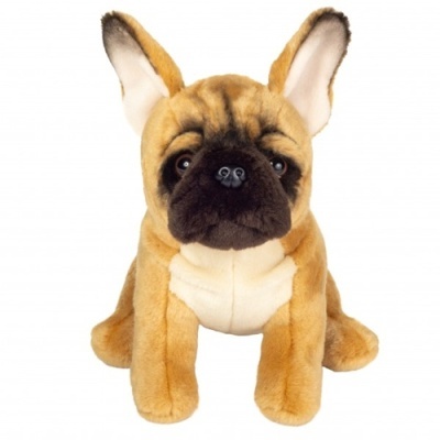Cão de Peluche Bulldog Francês 27cm