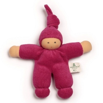 Boneco Orgânico Pimpel Rosa Escuro