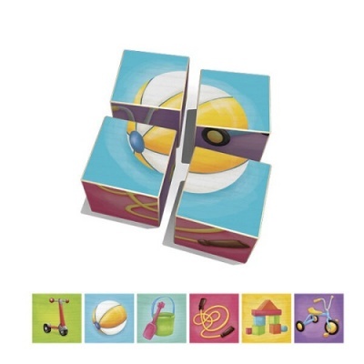 Puzzle de Cubos Brinquedos