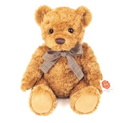 Urso de Peluche Teddy Castanho Avelã com som