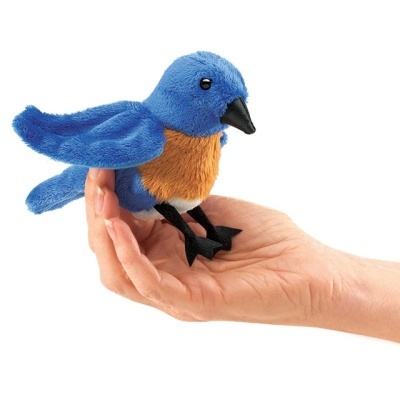 Fantoche de Dedo Passarinho (Bluebird)
