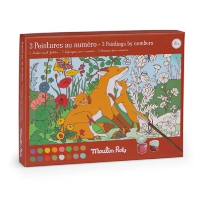 Pinturas por número O Jardineiro - Moulin Roty