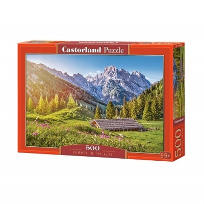 Puzzle 500 peças - Verão nos Alpes