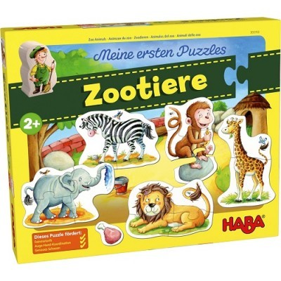 5 Puzzles XL Animais do ZOO