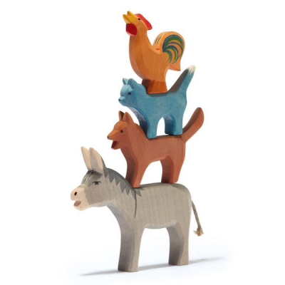 Cão Músicos de Bremen Ostheimer em Madeira