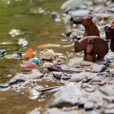 Urso Cria Madeira Ostheimer