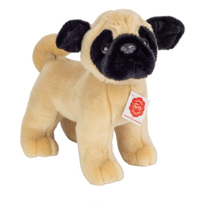 Cão Pug de Peluche