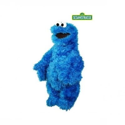 Fantoche Rua Sésamo - Monstro das Bolachas 45cm