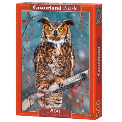 Puzzle 500 peças - Coruja