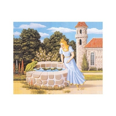 Puzzle de Cubos - Conto de Fadas