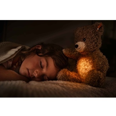 Ursinho de Peluche Teddy Steiff - Caspar 28cm (c/ luz de presença)