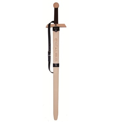 Espada de duas Mãos Excalibur em Madeira