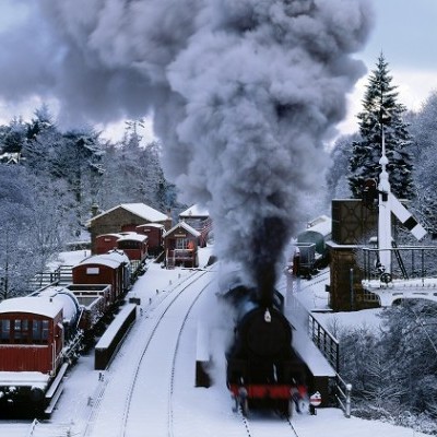 Puzzle em Madeira - Comboio a Vapor