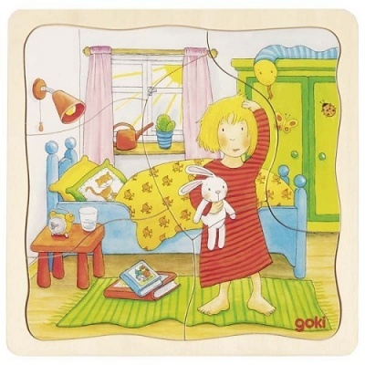 Puzzle 4 Camadas "O Meu Dia"