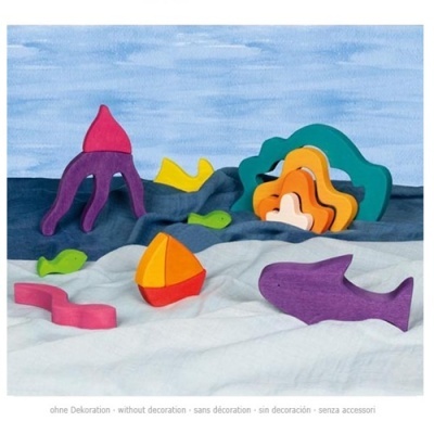 Blocos de Construção em Madeira - Oceano